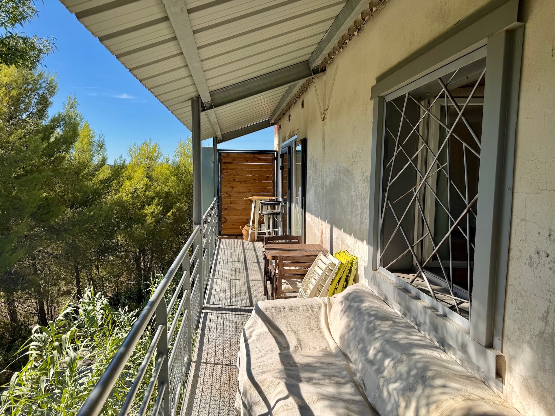 Terrasse avec vue